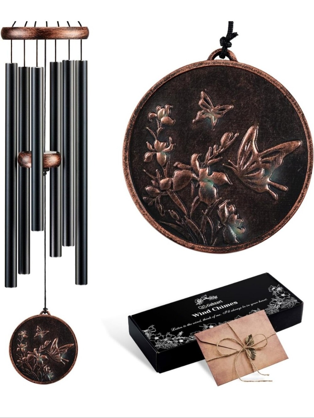Gabzart Wind Chimes Butterflies
